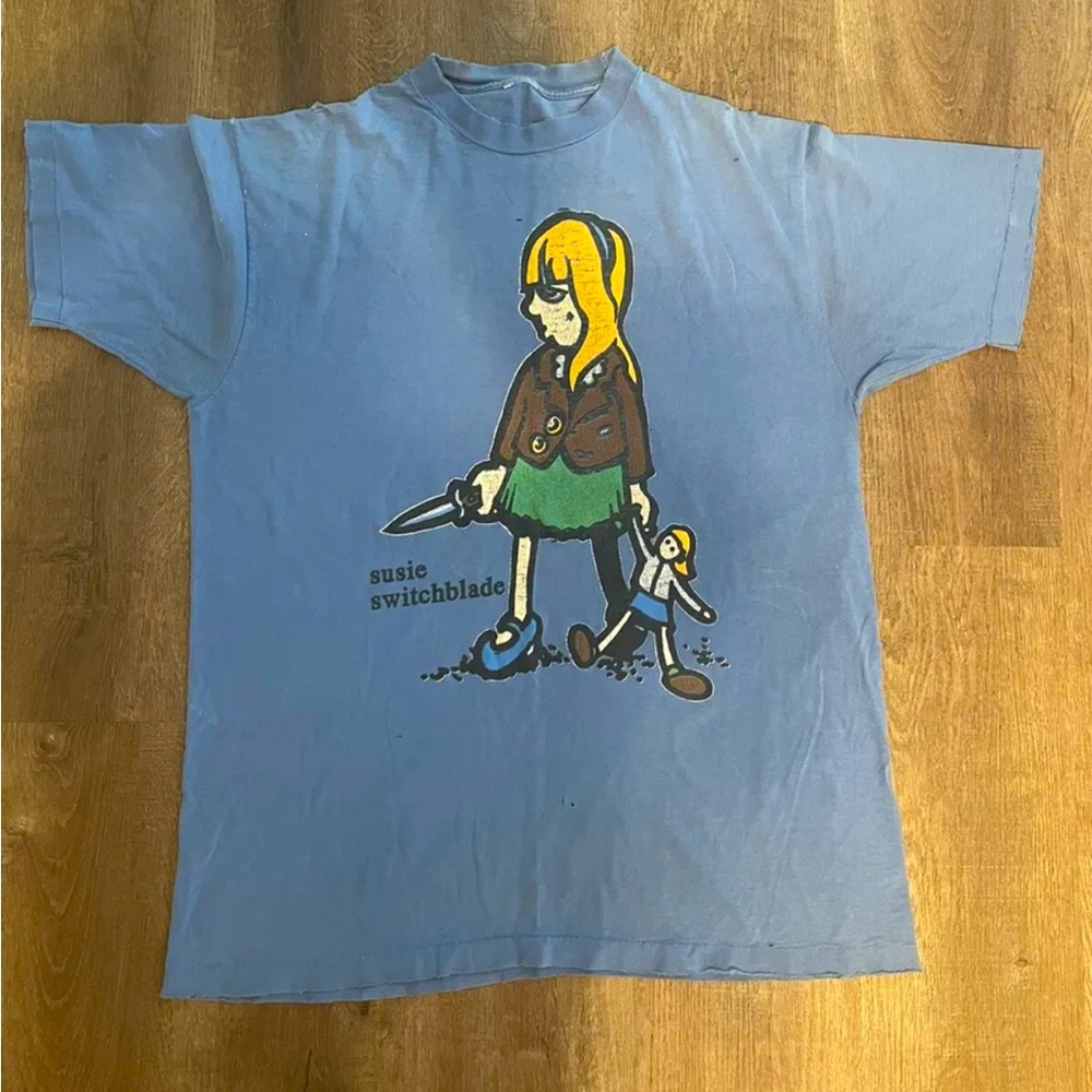 Vintage New Deal Justin Girard Sk8 Tee